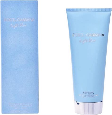 dolce gabbana light blue body cream 200ml